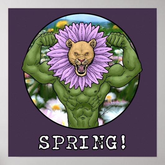 Poster Bête de printemps (Devant)