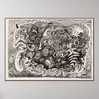 Poster Bête hybride