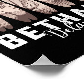 Poster Bethany Beach Delaware Planche de surf Hommes Femm (Coin)