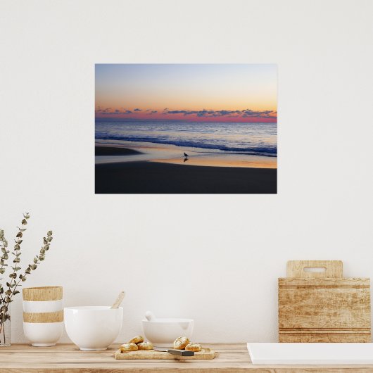 Poster Bethany Beach Sunrise I (Cuisine)