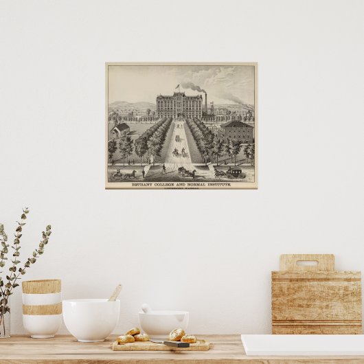 Poster Bethany College, Lindsborg, Kansas (Cuisine)