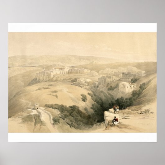 Poster Bethléem, 6 avril 1839, plaque 85 du volume II (Devant)