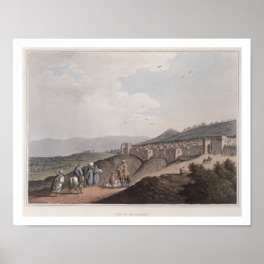 Poster Bethlehem en Palestine, View of the Principal Part (Devant)