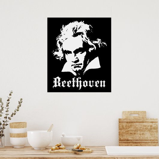 Poster Bethoven (Cuisine)