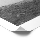 Poster Béton près d'un étang avec deux cowboys. (Coin)