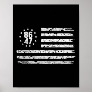 Poster Betsy Ross américaine en détresse 86 47 Anti-trump