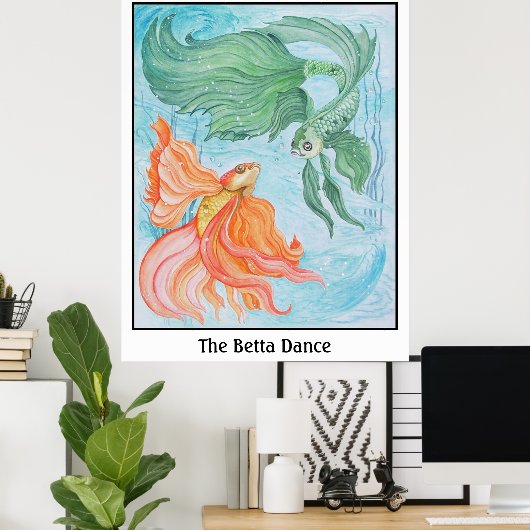 Poster Betta Dance (Bureau à domicile)