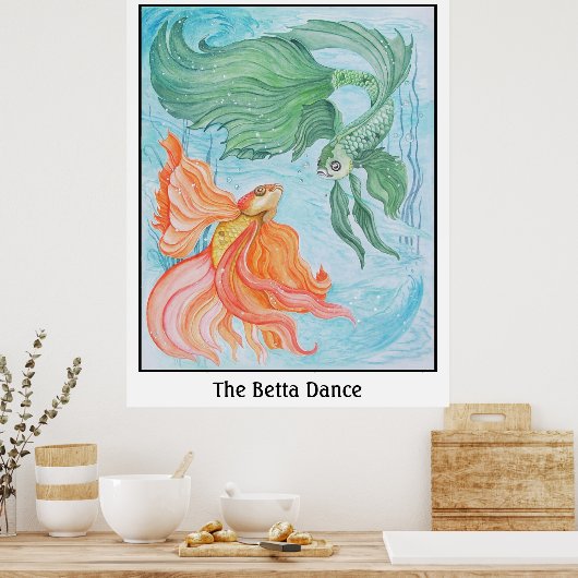 Poster Betta Dance (Cuisine)