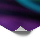 Poster Betta Fish, or bleu violet (Coin)