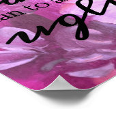 Poster Better to be late than to arrive ugly (Coin)