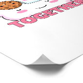Poster Better Together Chocolate Chip Cookie and Milk Pla (Coin)