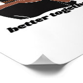 Poster Better Together Couple Modern Vibe (Coin)