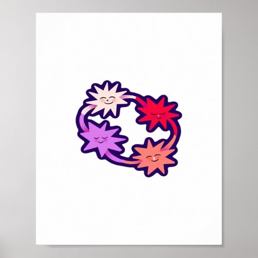 Poster Better Together Stars Creative Style  (Devant)