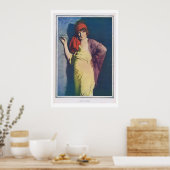 Poster Betty Blythe 1918 (Cuisine)