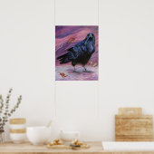 Poster Between Worlds Raven Imprimer par Michaeline McDon (Cuisine)