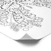 Poster Beurre #2 Couleur détaillée (Coin)