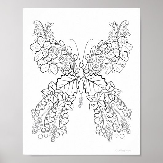 Poster Beurre #2 Couleur détaillée (Devant)