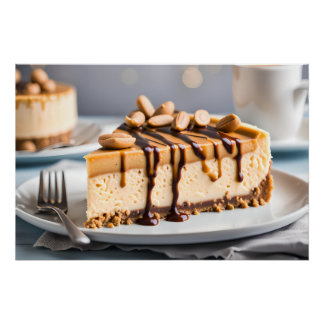 Poster Beurre d'arachide Cheesecake