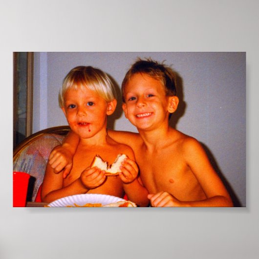 Poster Beurre d'arachide et gelée (Devant)