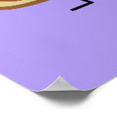 Poster Beurre d'arachide et Jelly Fist Bump amis toast (Coin)