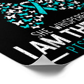 Poster Beurre de sensibilisation Ptsd Stress post-traumat (Coin)