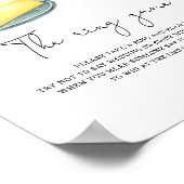 Poster Beurre ensemble - Mettez une bague sur l'affiche d (Coin)