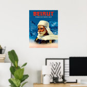 Poster Beyrouth (Bureau à domicile)