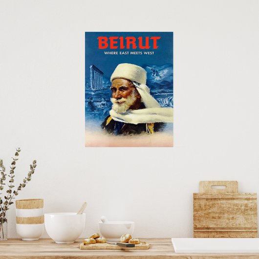Poster Beyrouth (Cuisine)