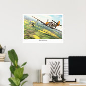 Poster Bf109E ポ ♥ タ  (Bureau à domicile)