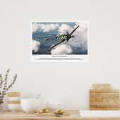 Poster Bf 109G-6 "Erich Hartmann" (Cuisine)