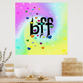 Poster bff ~ coeurs (Cuisine)