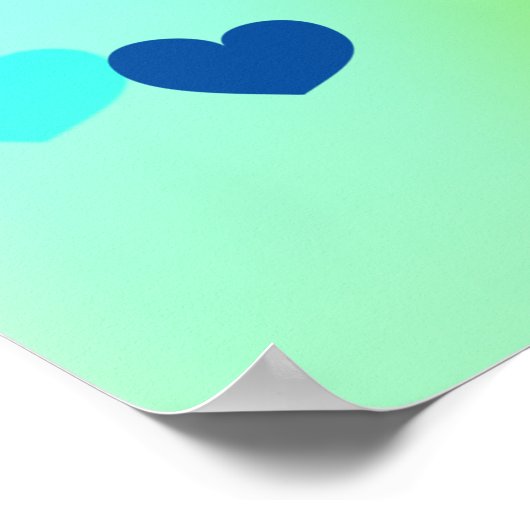 Poster bff ~ coeurs (Coin)