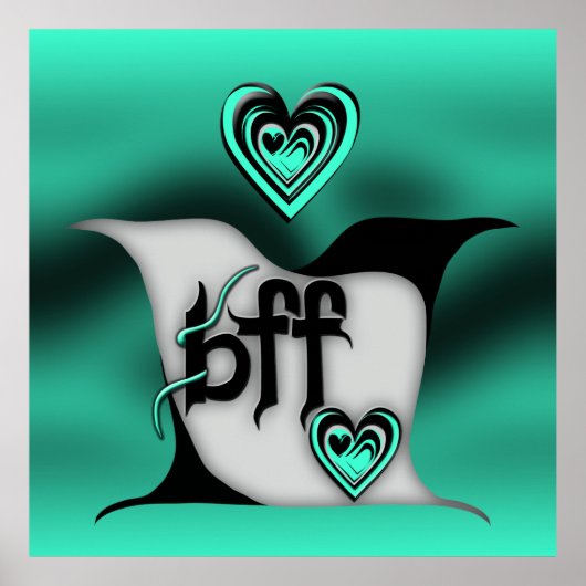 Poster bff ~ tourterelles (Devant)