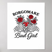 Poster Bgm Bad Girl II Classic - Squelette Mains de coeur (Devant)