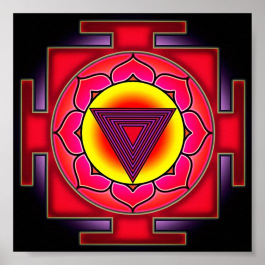 Poster Bhairavi Yantra (Devant)