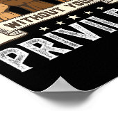 Poster Bhm Lutte pour sans votre privilège Histoire noire (Coin)