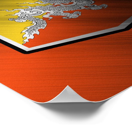 Poster Bhoutan (Coin)