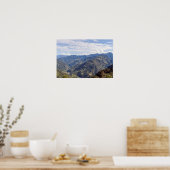 Poster Bhoutan paisible montagnes orientales - Himalaya (Cuisine)