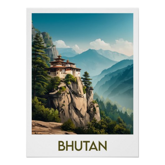 Poster Bhutan (Devant)