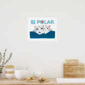 Poster Bi Ours Polaires (Cuisine)
