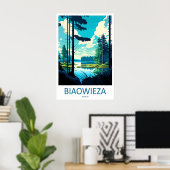 Poster Białowieża 1 (Bureau à domicile)