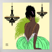 Poster Bianca en vert - Imprimés/Affiches (Devant)