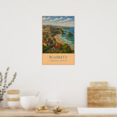 Poster Biarritz (Cuisine)
