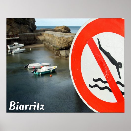Poster Biarritz (Devant)