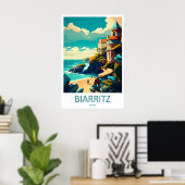 Poster Biarritz 2 (Bureau à domicile)