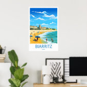 Poster Biarritz 3 (Bureau à domicile)