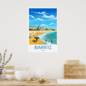 Poster Biarritz 3 (Cuisine)