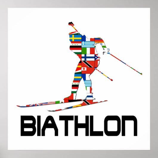 Poster Biathlon (Devant)
