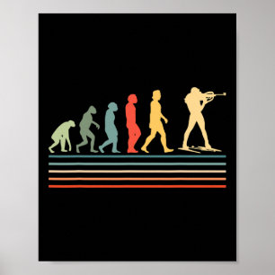 Poster Biathlon Biathlet Ski Sports d'hiver