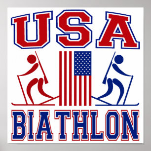 Poster Biathlon USA